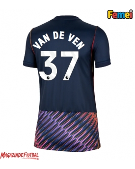 Tottenham Hotspur Micky van de Ven #37 Tricou Fotbal Replică 2026-27 Femei Deplasare